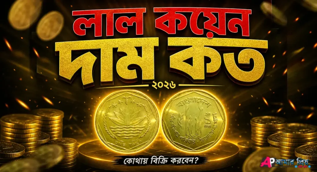 লাল কয়েনের দাম কত ২০২৬ সালে বাংলাদেশে এবং কোথায় বিক্রি হয়