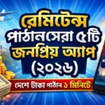 বিদেশ থেকে দেশে টাকা পাঠানোর সেরা ৫টি অ্যাপ – Remitly ও Wise দিয়ে বিকাশে রেমিটেন্স ২০২৬