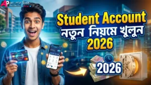 ২০২৬ সালে বাংলাদেশের ছাত্রছাত্রীদের জন্য সেরা স্টুডেন্ট ব্যাংক একাউন্ট ও ডেবিট কার্ড সুবিধা