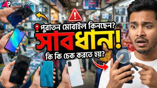 সেকেন্ড হ্যান্ড বা পুরাতন মোবাইল কেনার আগে করণীয় এবং চেক করার নিয়ম।