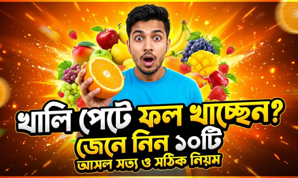 খালি পেটে ফল খাওয়ার ব্যাখা