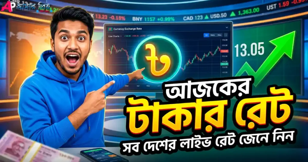 আজকের টাকার রেট সৌদি মালয়েশিয়া দুবাই ওমান কুয়েত ২০২৬