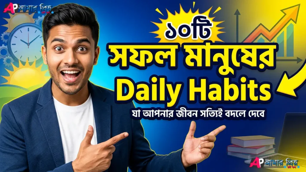 সফল মানুষের daily habits যা জীবন বদলে দেয়