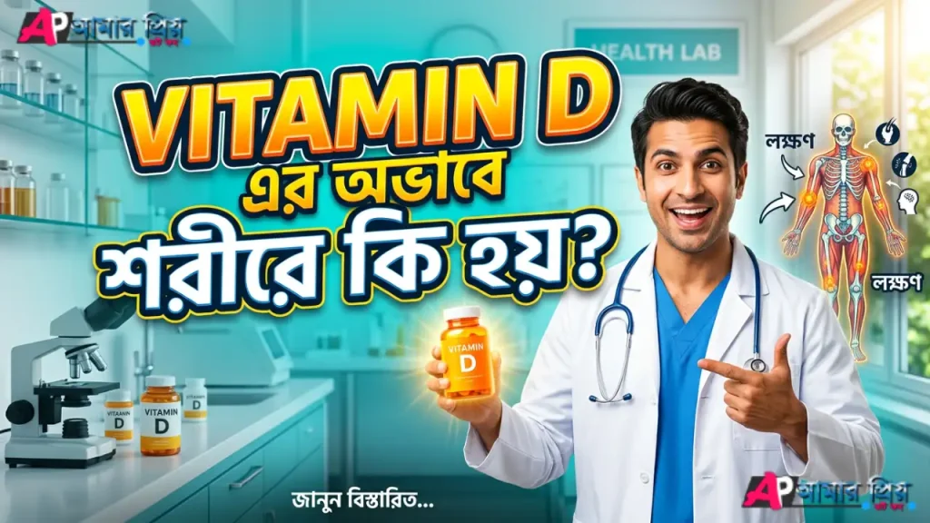 Vitamin D-এর অভাবে শরীরে ক্লান্তি ও হাড়ের ব্যথার লক্ষণ