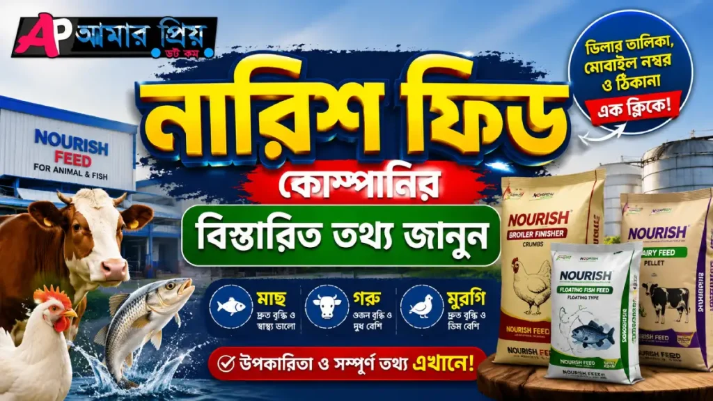 বাংলাদেশে নারিশ ফিডের বস্তার ছবি এবং ২০২৬ সালের মূল্য তালিকা গাইড